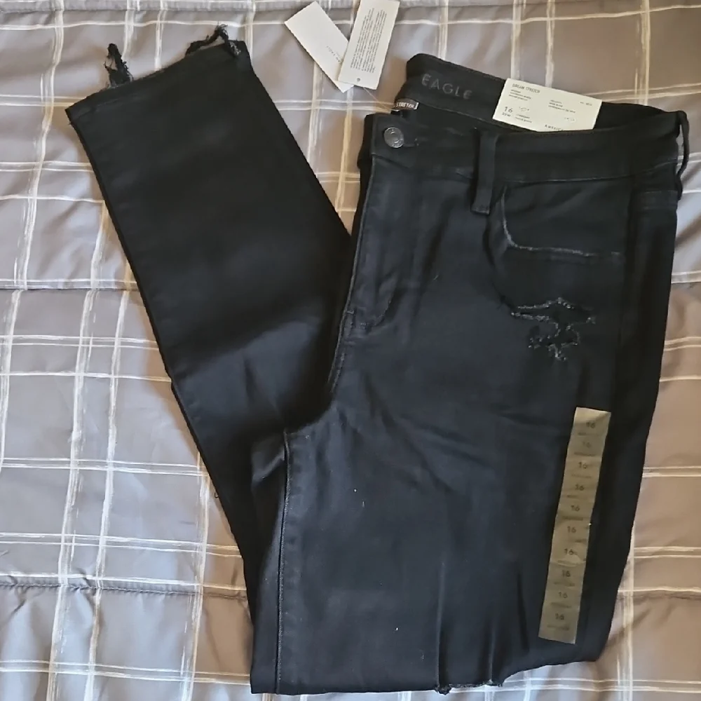 Women's Black Jeans - Picture 1 of 7